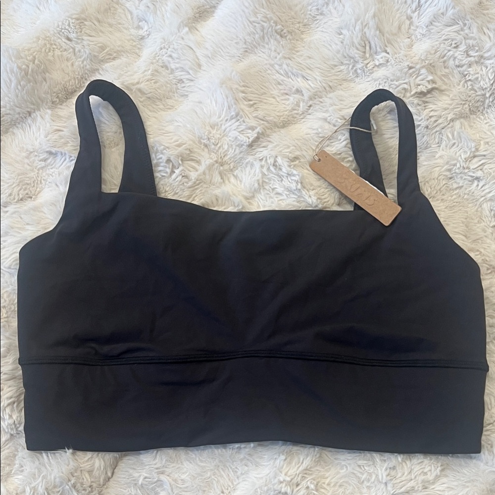 SKIMS Classic Black Sports Bra